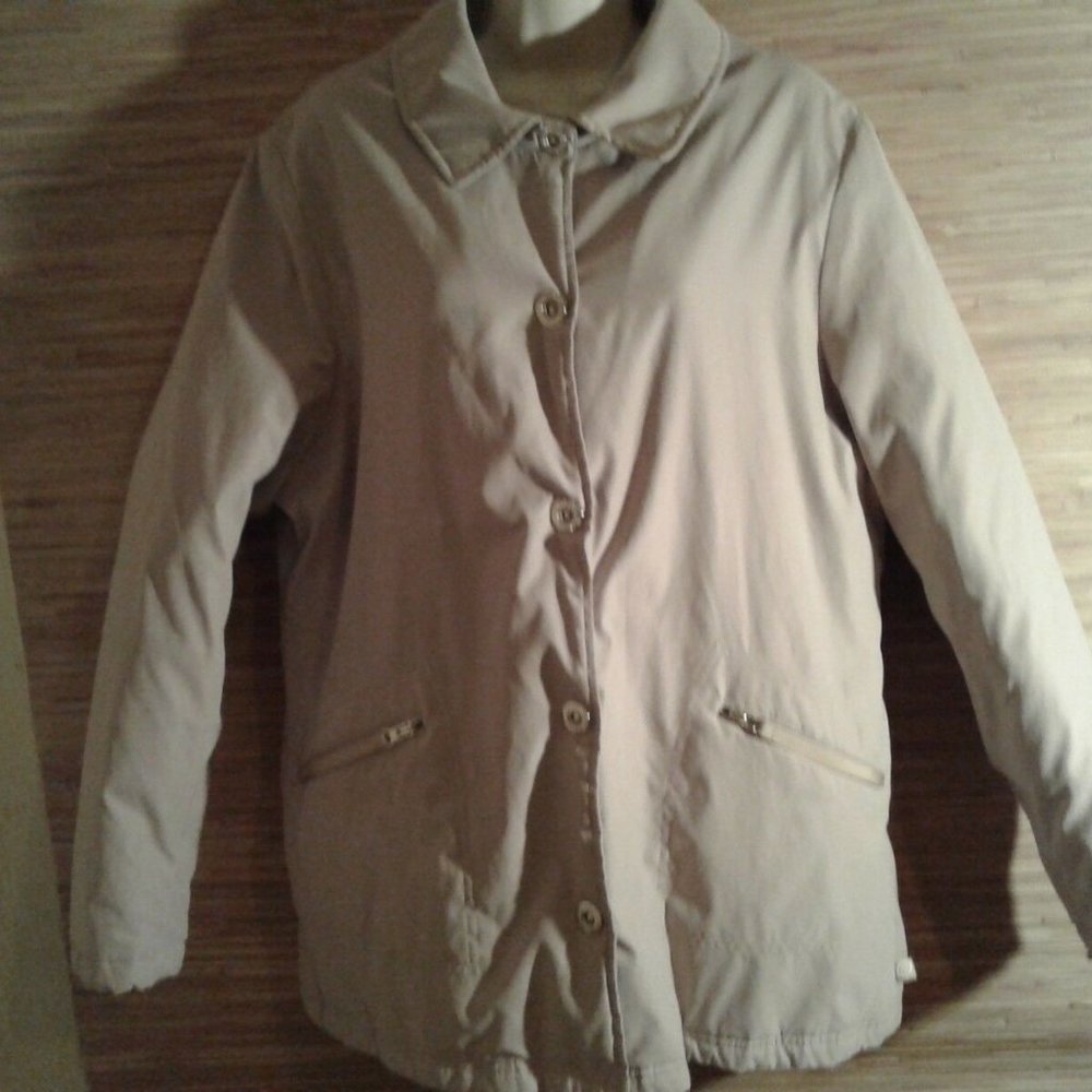 *FREE COUNTRY* Women's SZ XL  Snap 4 Pockets* Bieg